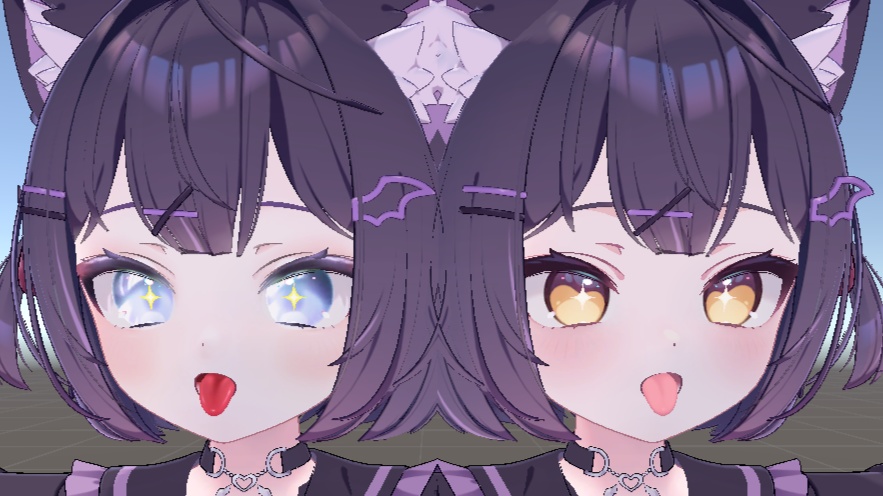 【ショコラ -Chocolat-】【face改変データ付き】てぃーたいむ!EYEテクスチャ、メイク 6405390