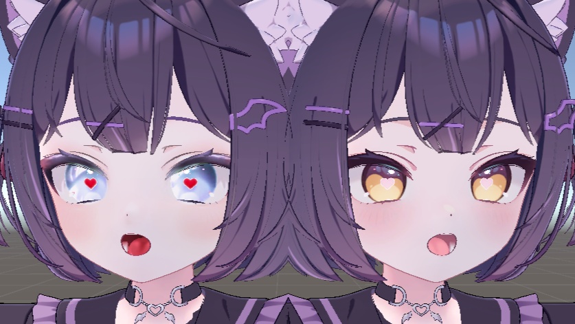 【ショコラ -Chocolat-】【face改変データ付き】てぃーたいむ!EYEテクスチャ、メイク 6405390