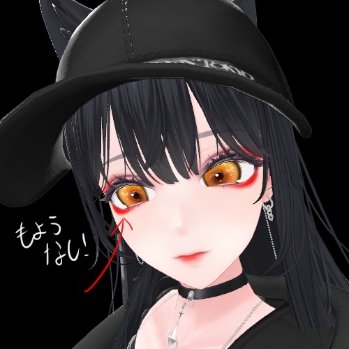【月の導き】海咲ちゃん EYEマテリアル&メイクテクスチャ!!8325804