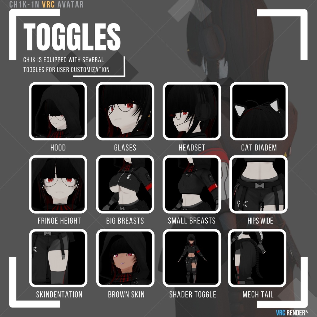 CH1K-1N - VRC Avatar
