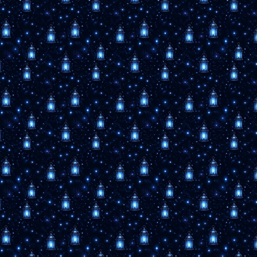 オーロラ星空クリスマス柄デジタルペーパー6枚セット 2000×2000px