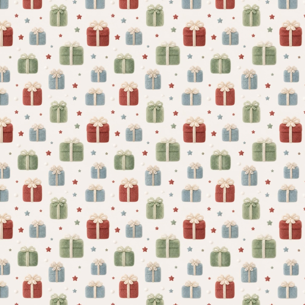 クリスマス柄デジタルペーパー6枚セット 2000×2000px