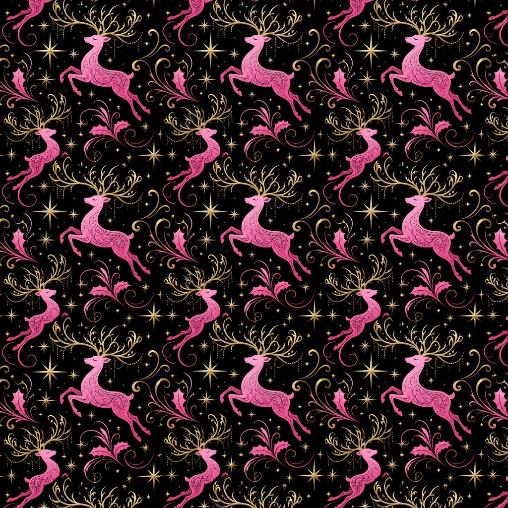 天使柄クリスマスデジタルペーパー6柄|2000×2000px