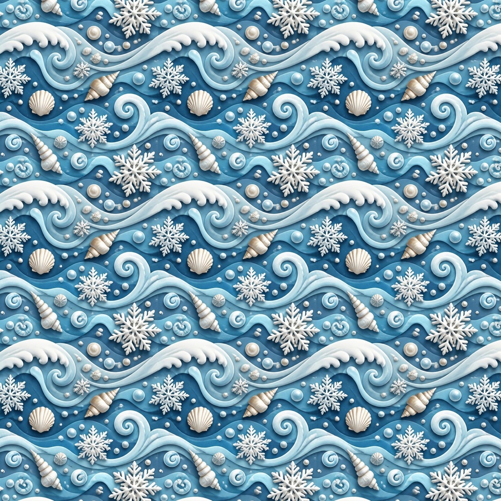 海色クリスマスデジタルペーパー6柄セット 2000px