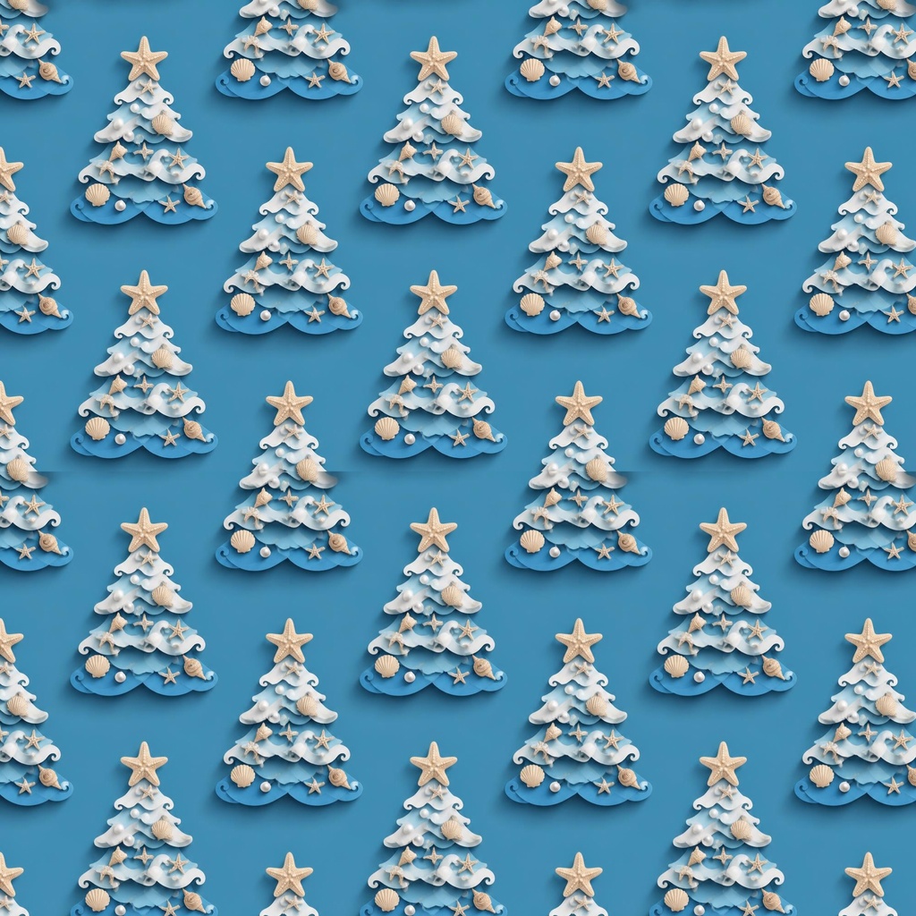 海色クリスマスデジタルペーパー6柄セット 2000px