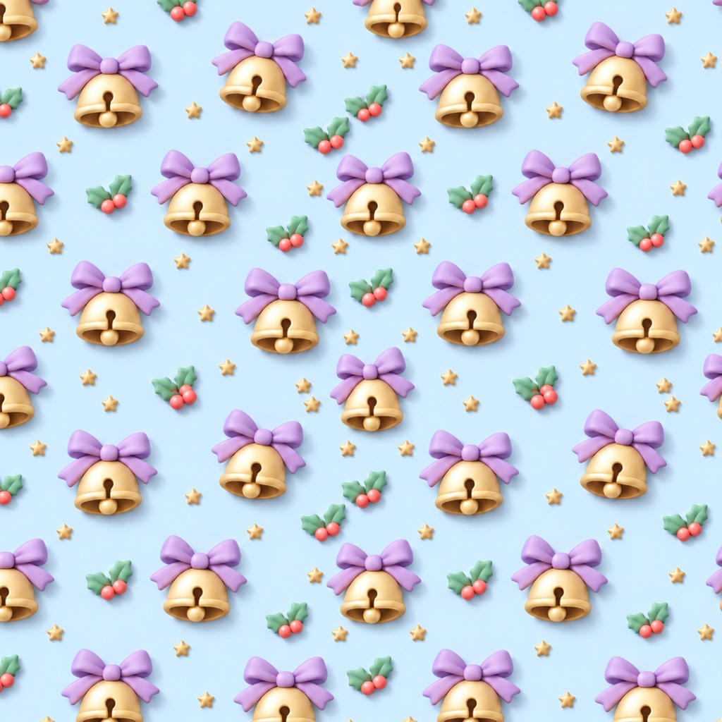 クリスマスかわいいデジタルペーパー20柄セット 2000px