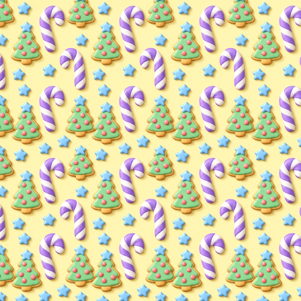 クリスマスかわいいデジタルペーパー20柄セット 2000px