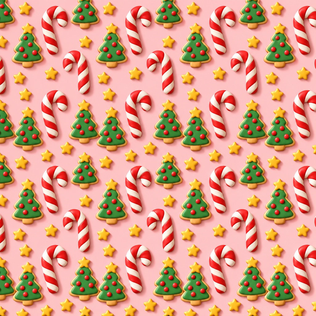 クリスマスかわいいデジタルペーパー20柄セット 2000px