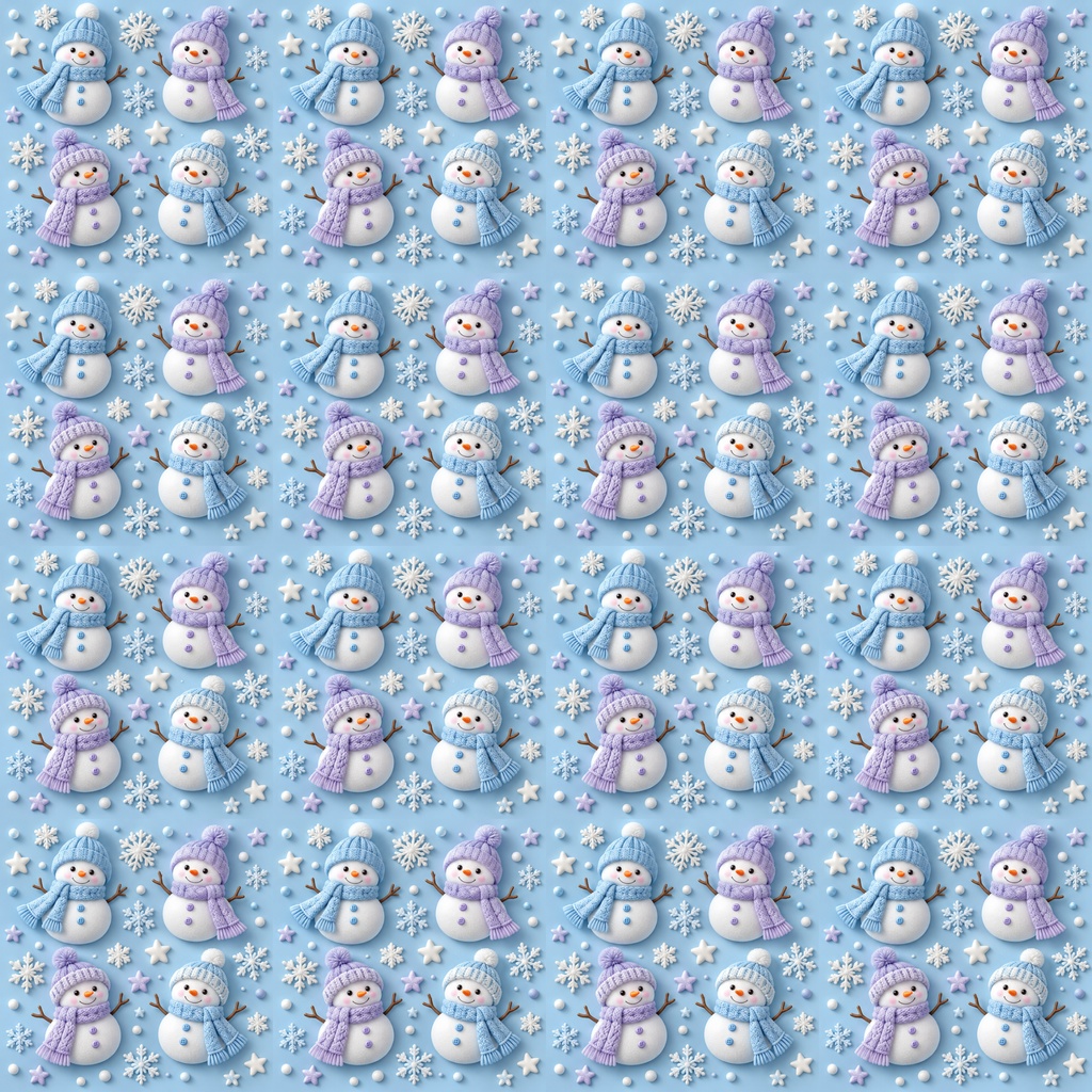 クリスマスぷっくり可愛いデジタルペーパー20柄セット 2000px