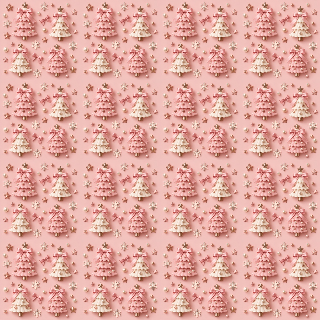 クリスマスぷっくり可愛いデジタルペーパー20柄セット 2000px