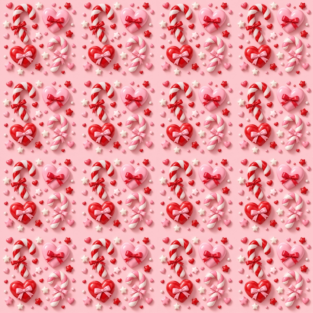 クリスマスぷっくり可愛いデジタルペーパー20柄セット 2000px