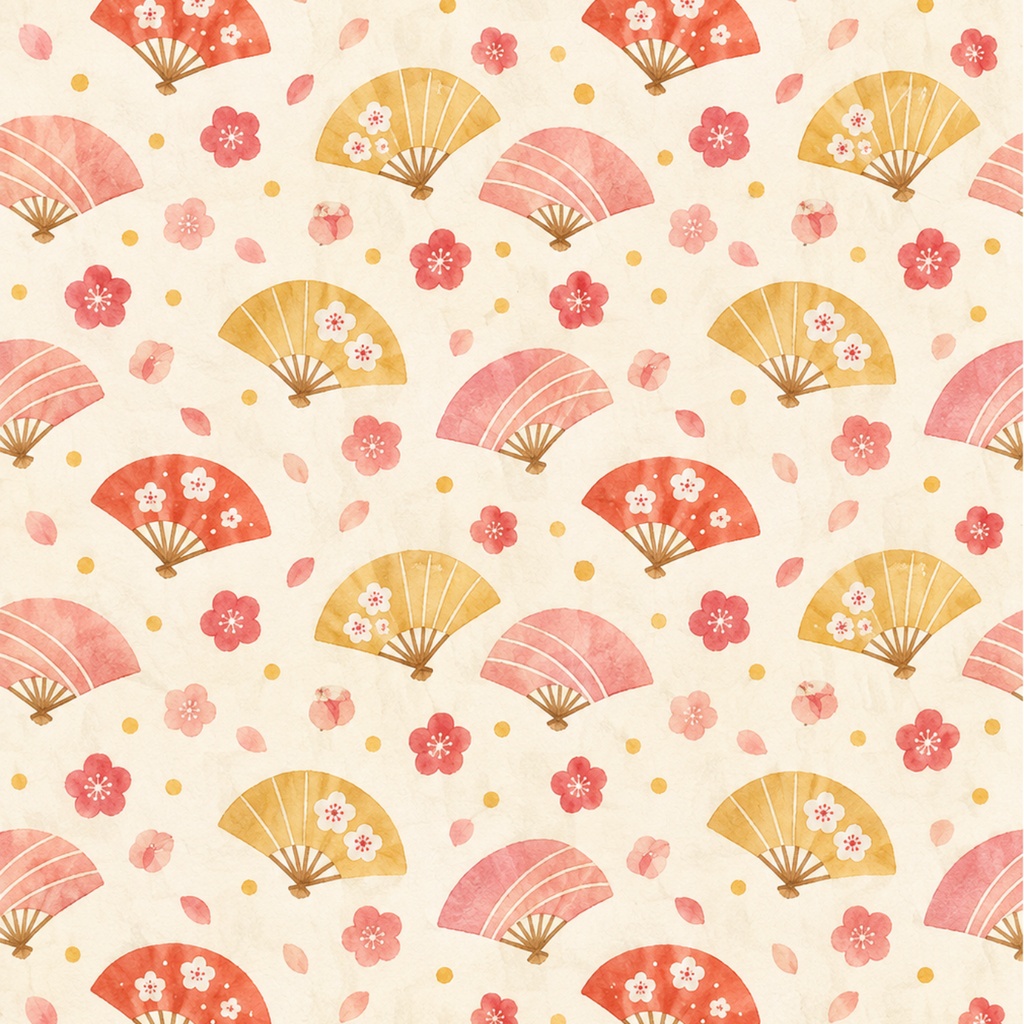 和の彩り|お正月デジタルペーパー10柄セット 2000px / A4サイズ
