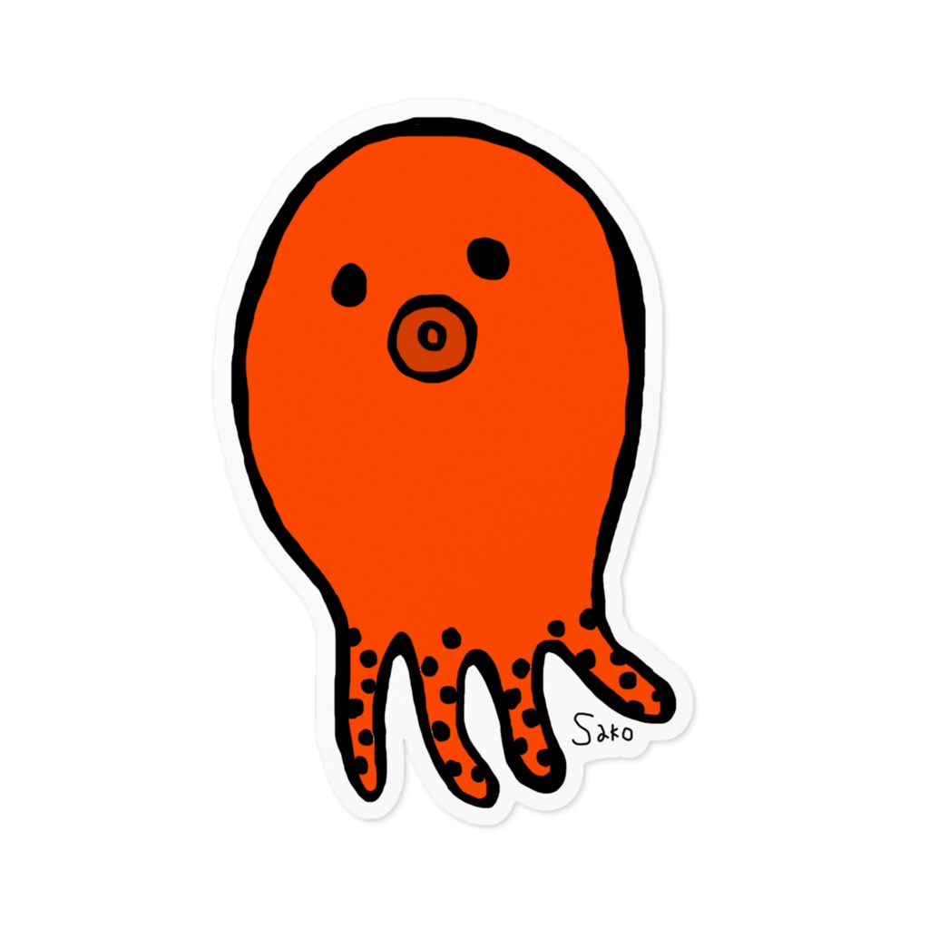 TAKO ステッカー
