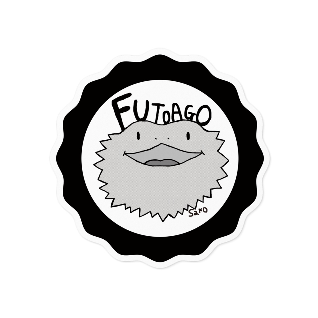 FUTOAGOモノクロ