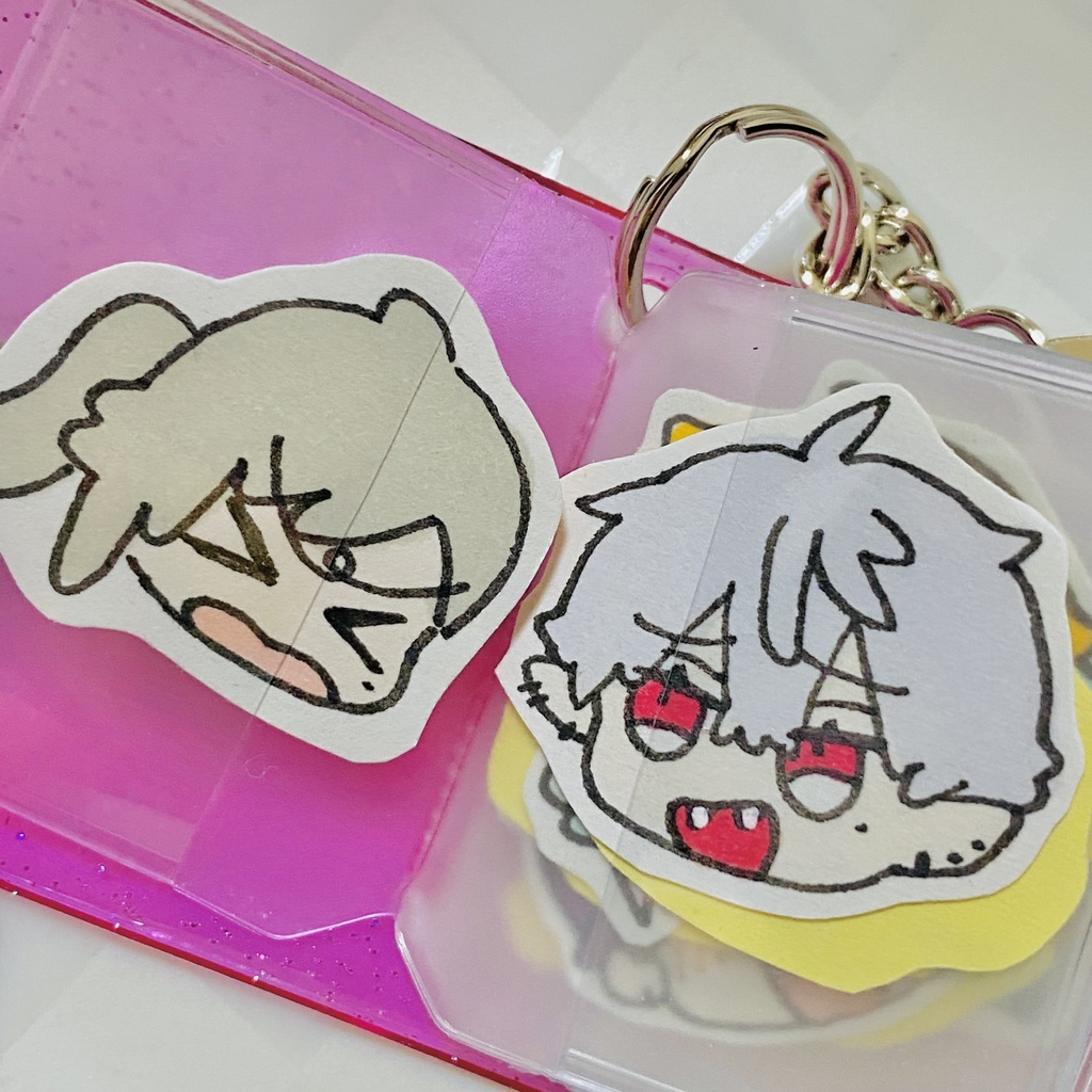 ミニシール帳とシールセット