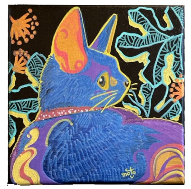 クロちゃん・植物園・原画