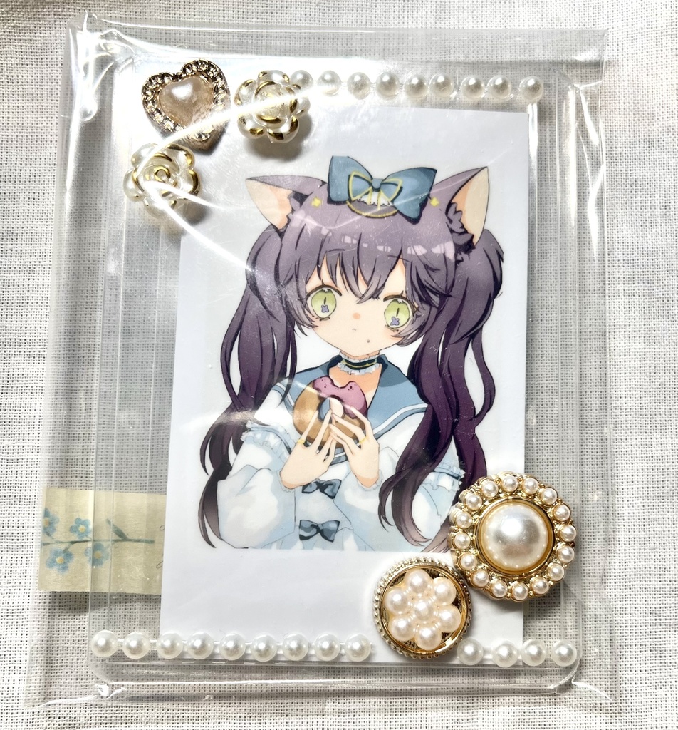 ケース付きチェキ風カード