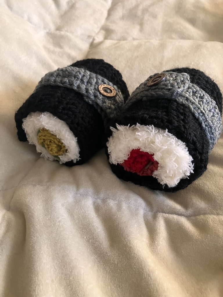 お寿司になるネックウォーマー