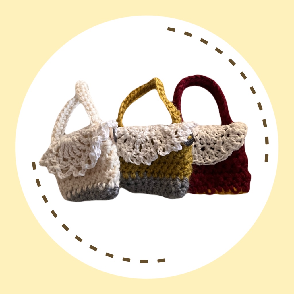 バッグにつけるバッグのバッグチャーム