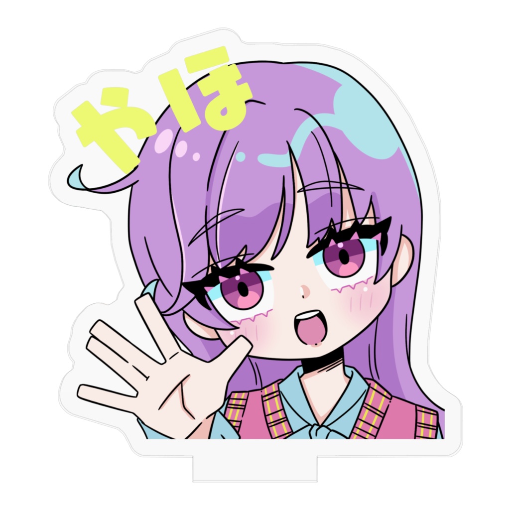 こんみっくアクスタ(文字あり)