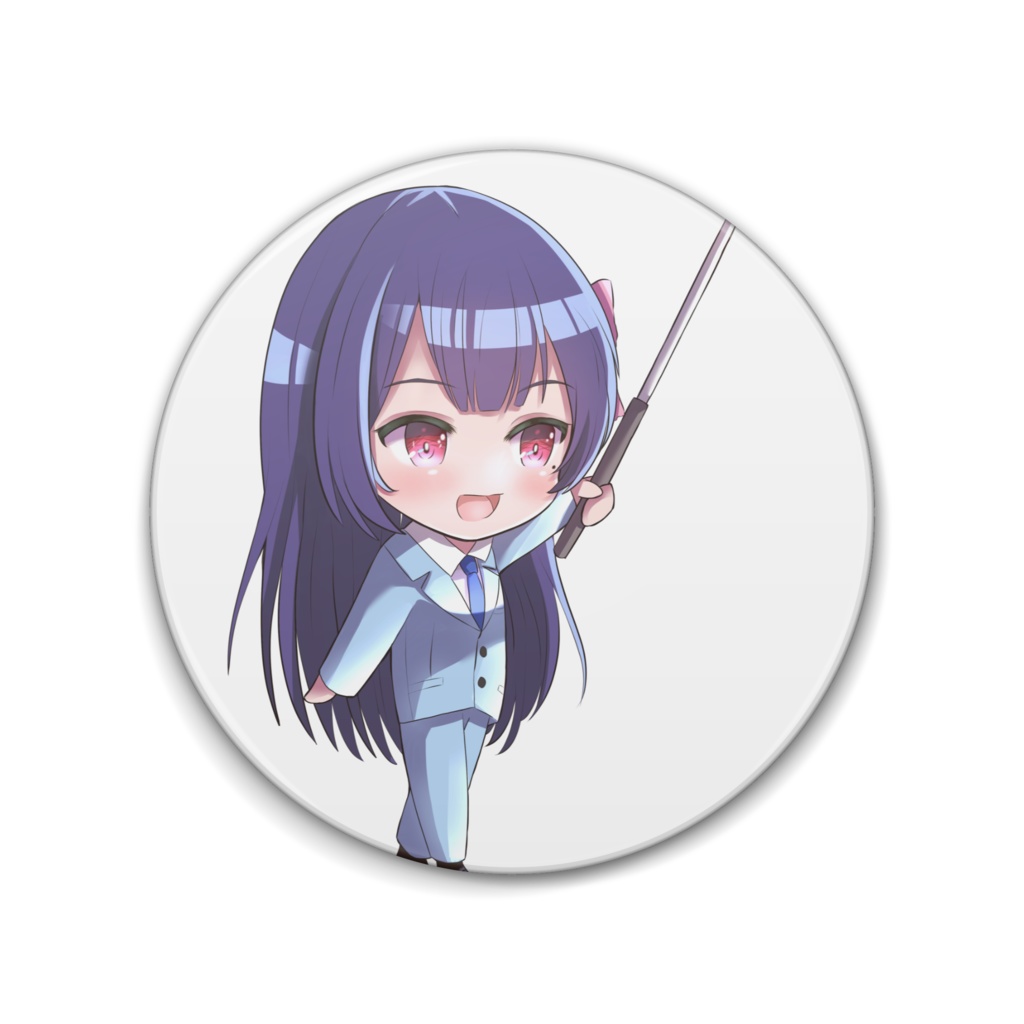 「サンプル商品」アーパスさん缶バッジ【学習書房格物堂】