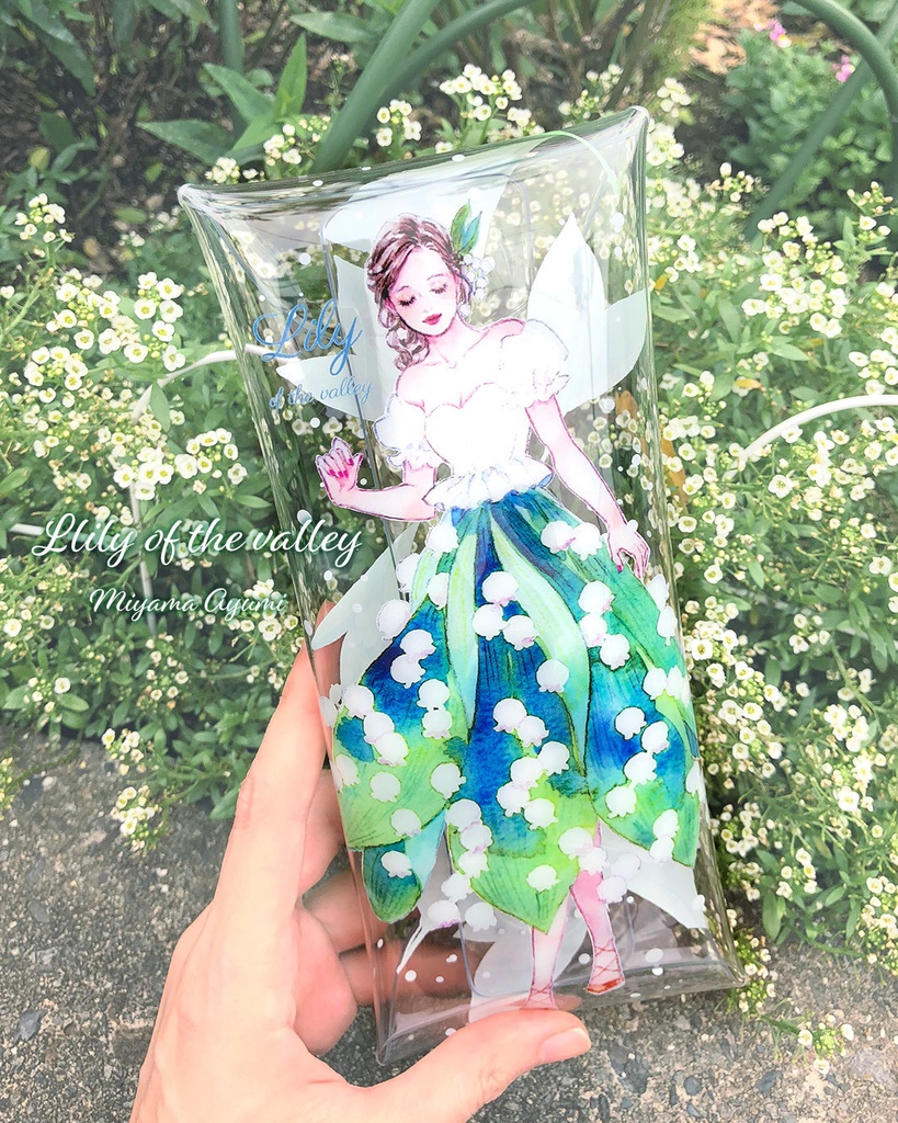 《受注生産》クリアマルチケース【すずらん】