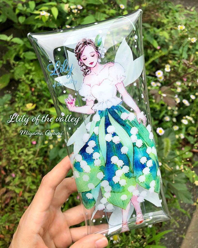 《受注生産》クリアマルチケース【すずらん】