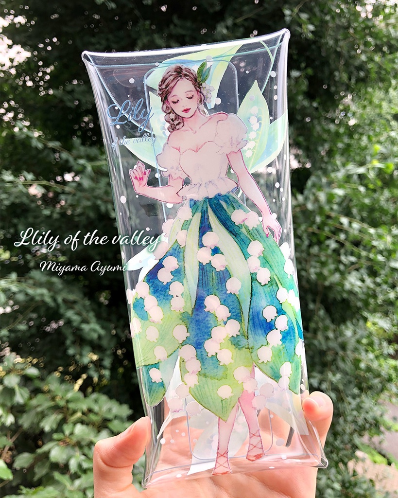 《受注生産》クリアマルチケース【すずらん】