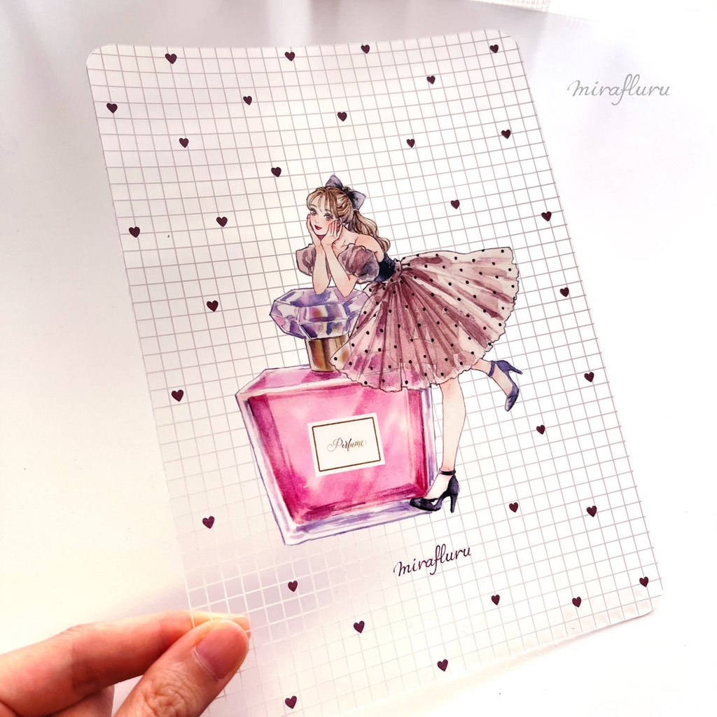 【予約販売】クリア下敷き「香水」