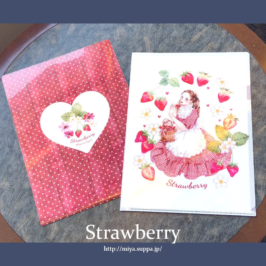 クリアファイル【Strawberry】