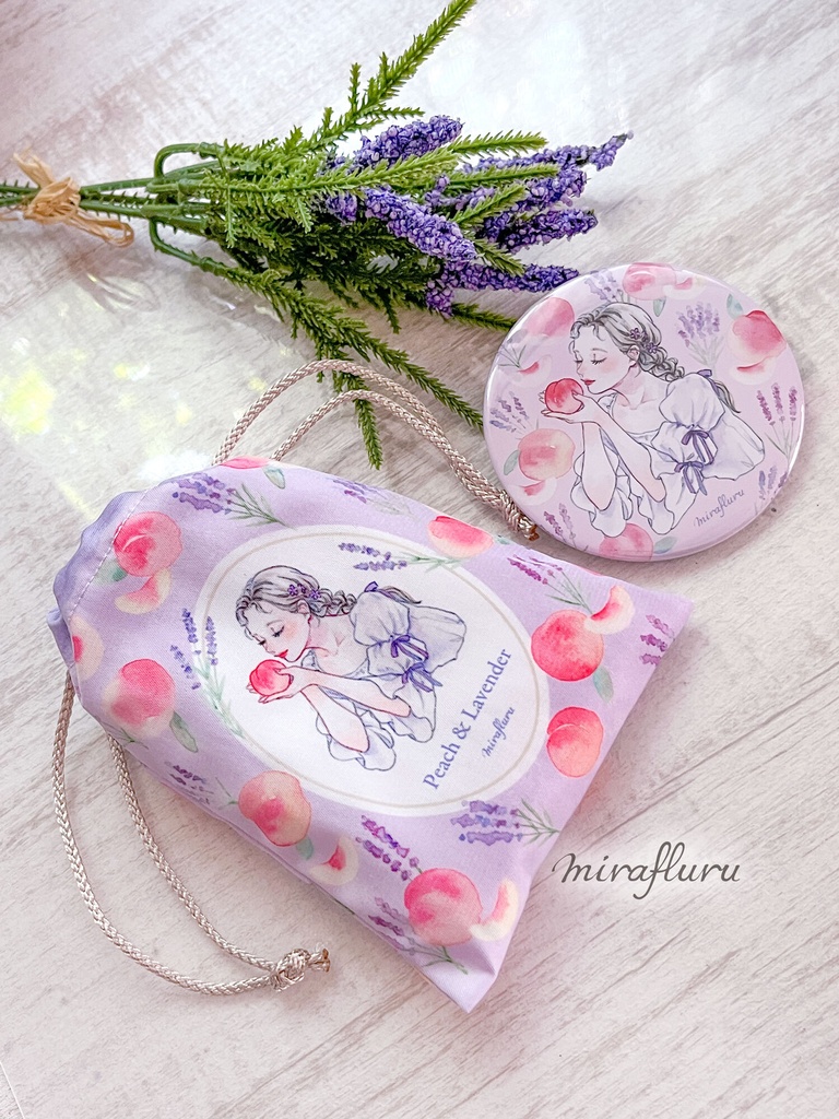 【予約販売】巾着&ミラーセット