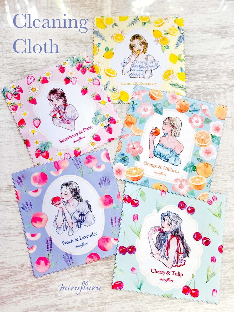 【予約販売】クリーニングクロス(メガネ拭き)