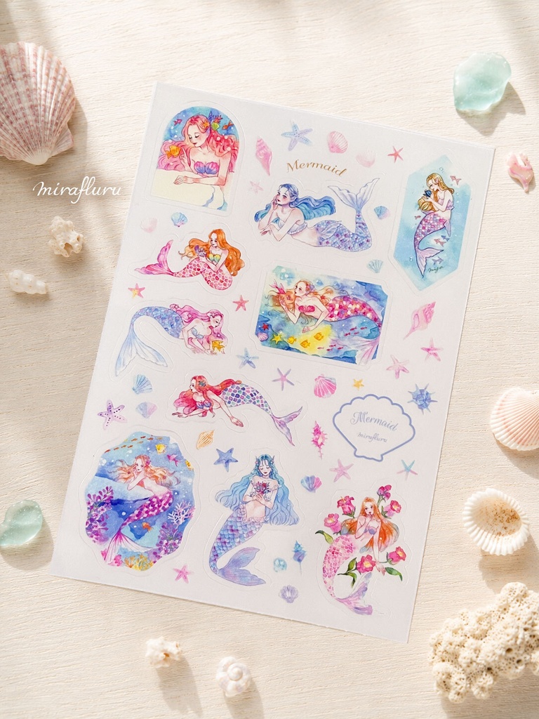 【予約販売】ハーフカットシール