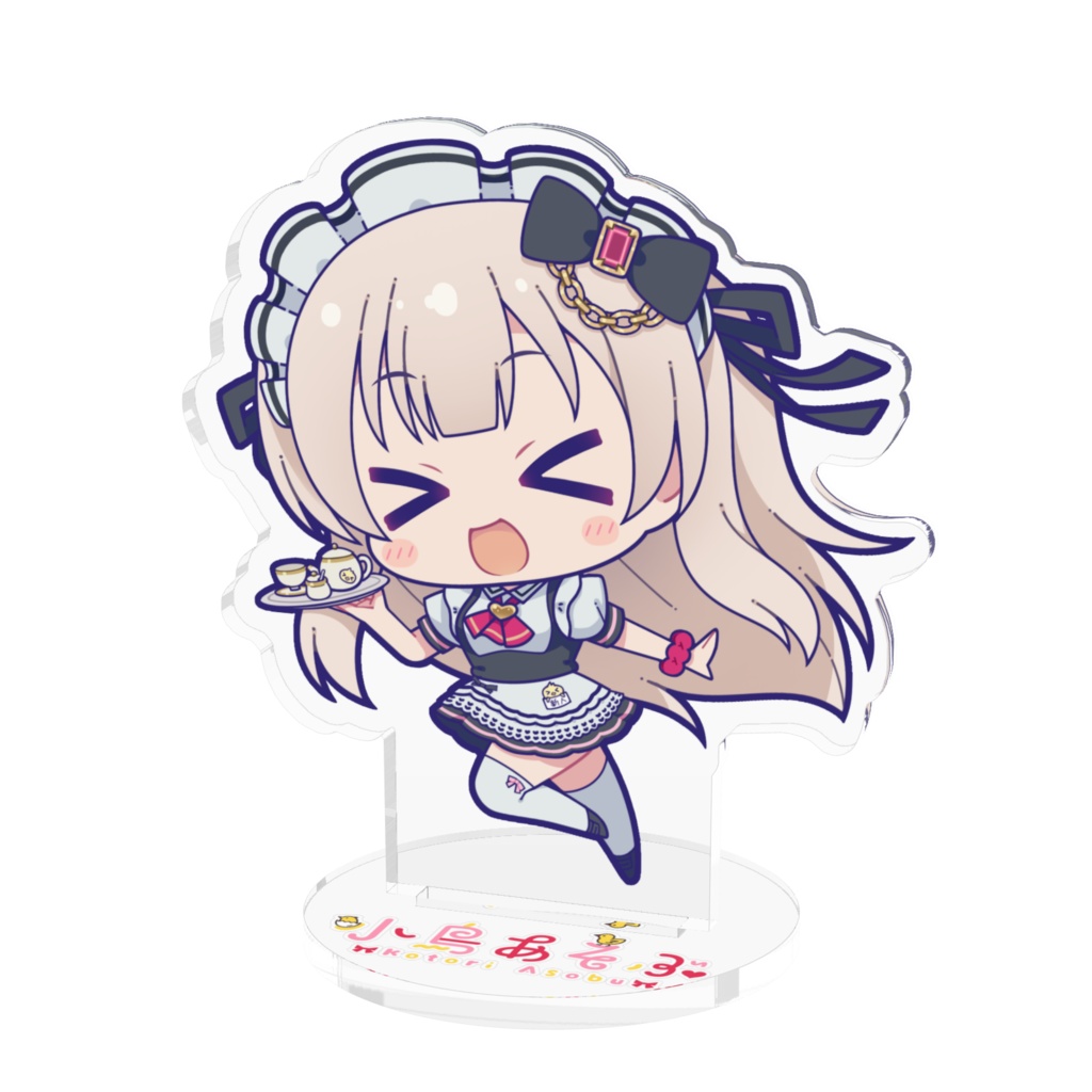 小鳥あそぶ アクリルスタンド:>ワ<ver