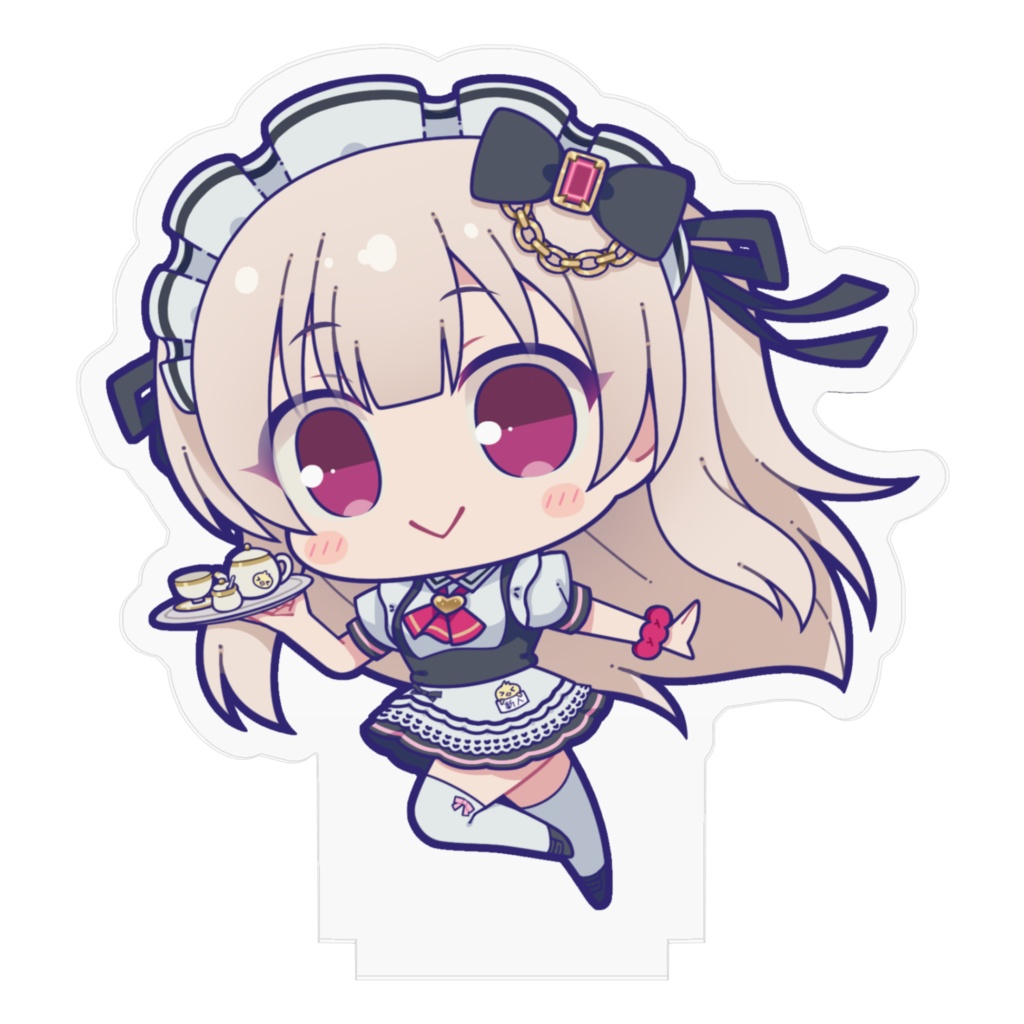 小鳥あそぶ アクリルスタンド:にっこりver