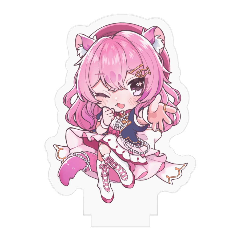 猫乃すうアクスタ(デフォルメ)