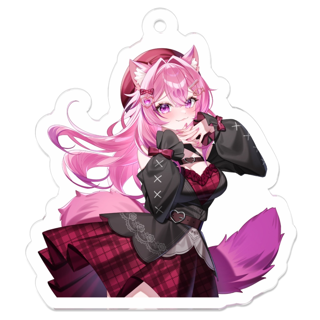 猫乃すうアクキー（アイドル衣装）