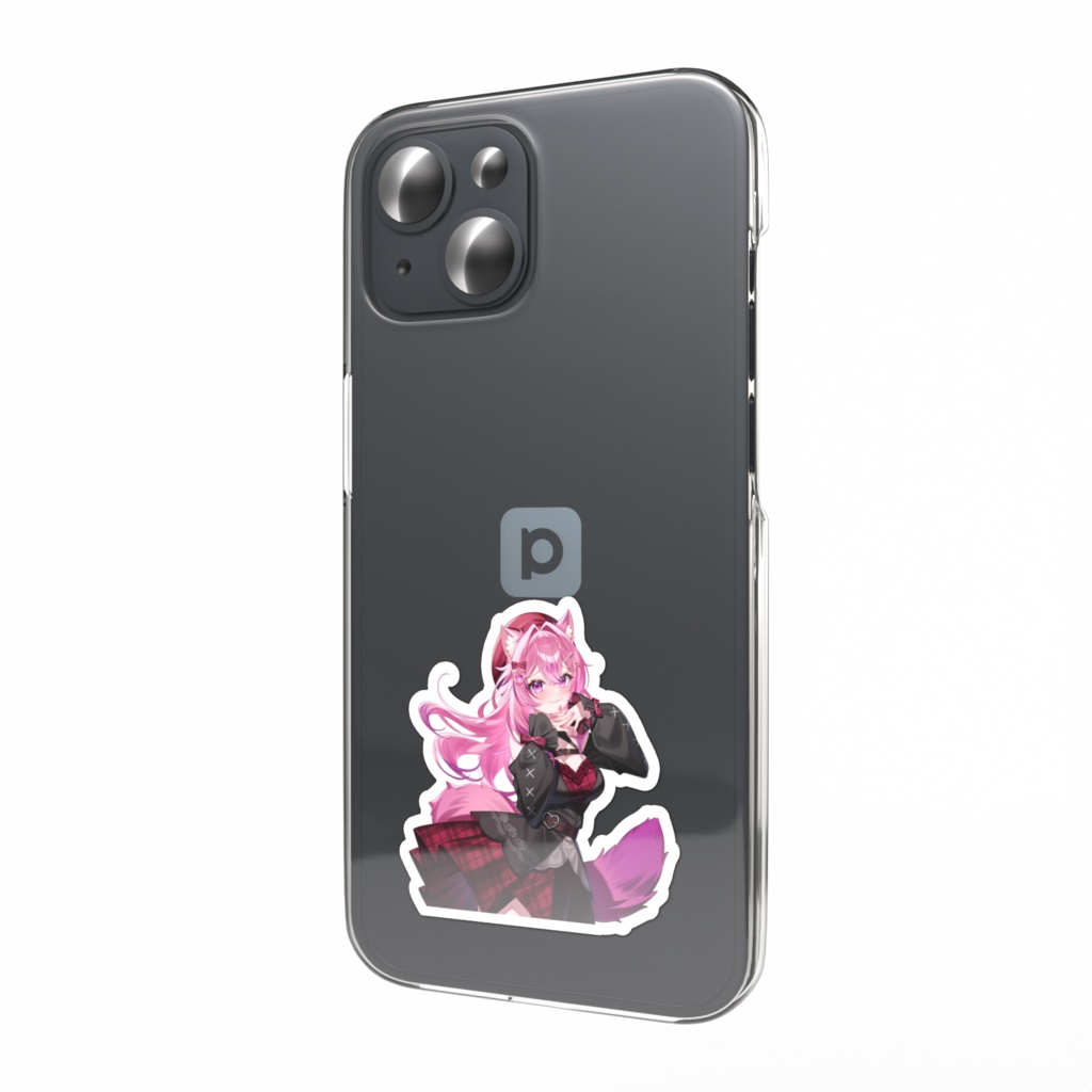 猫乃すうスマホステッカー(アイドル衣装)