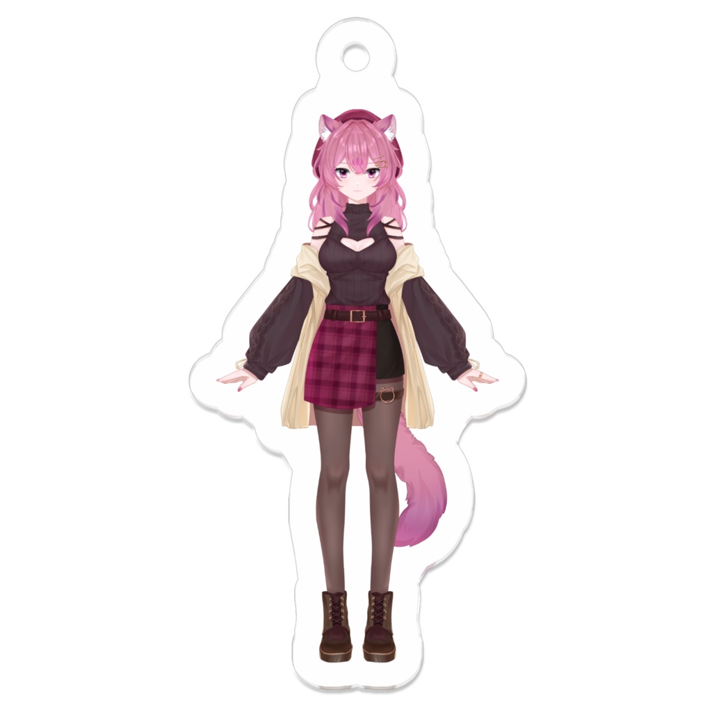 猫乃すうアクキー