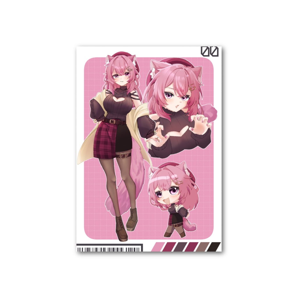 猫乃すうフォト風カード