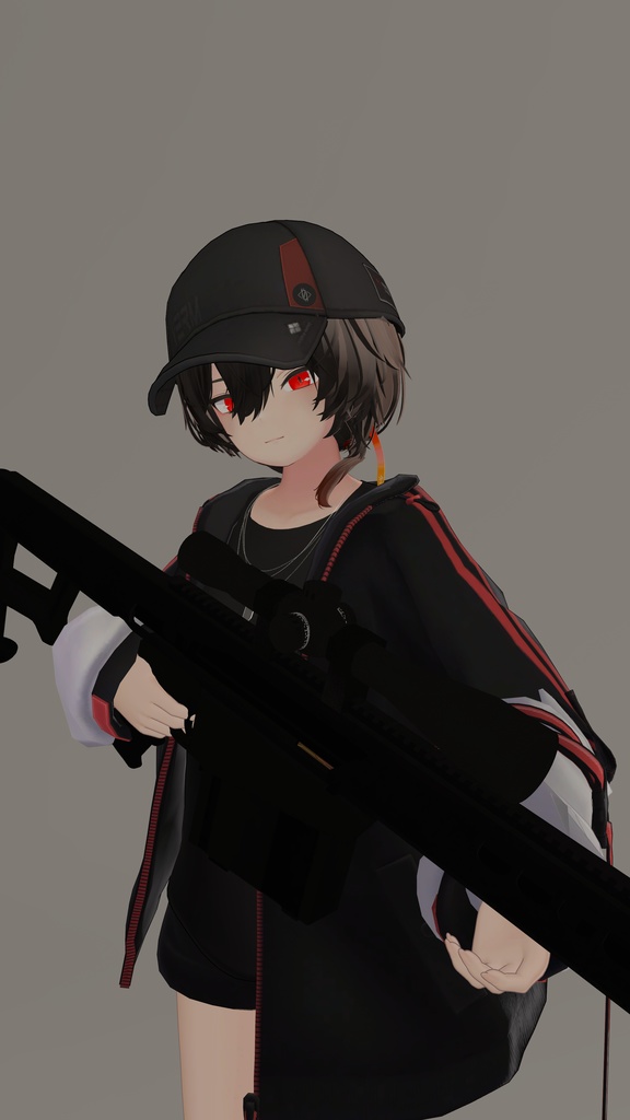 【MA対応・VRChat想定】M82A3(M107) バレット対物ライフル