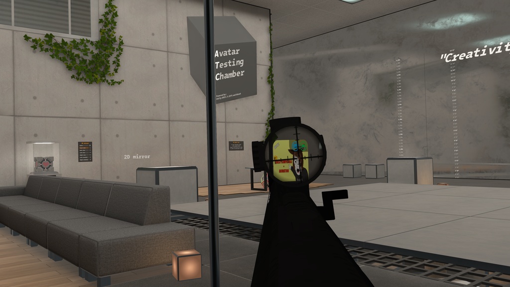 【MA対応・VRChat想定】M82A3(M107) バレット対物ライフル