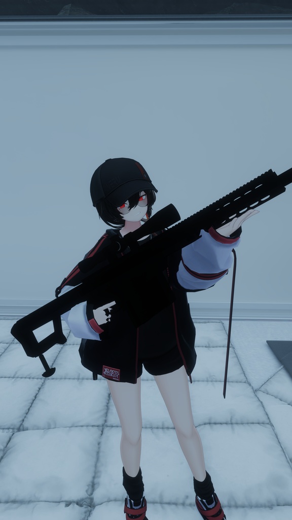 【MA対応・VRChat想定】M82A3(M107) バレット対物ライフル