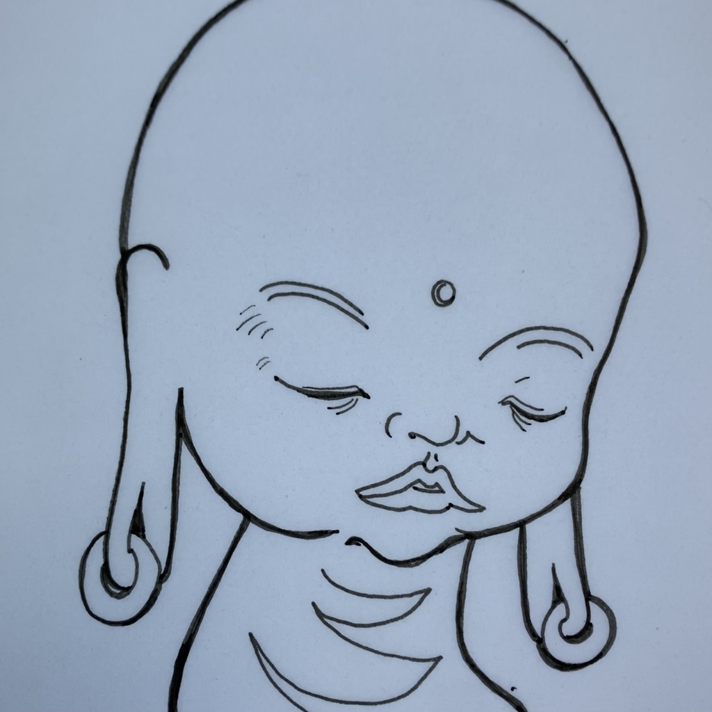 お祈り地蔵 サコッシュ