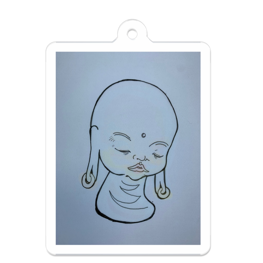 お祈り地蔵　アクキー