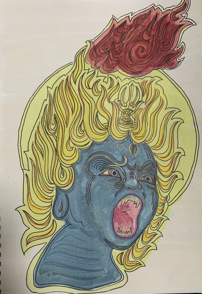 蔵王権現(白)エコバッグ