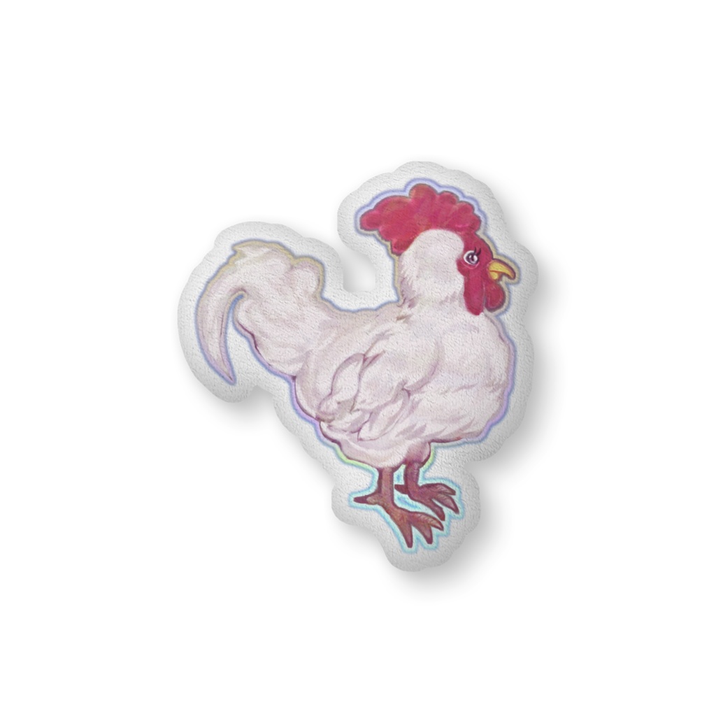 にわとりさんクッション大