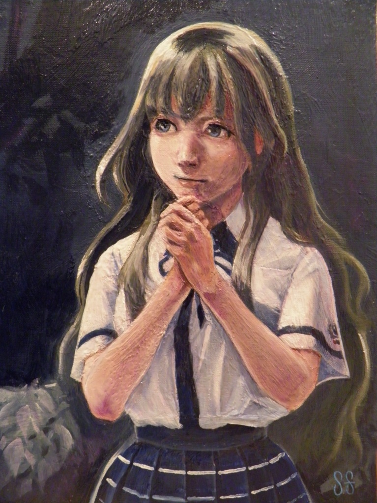  原画「Uranus」油彩　F4サイズ