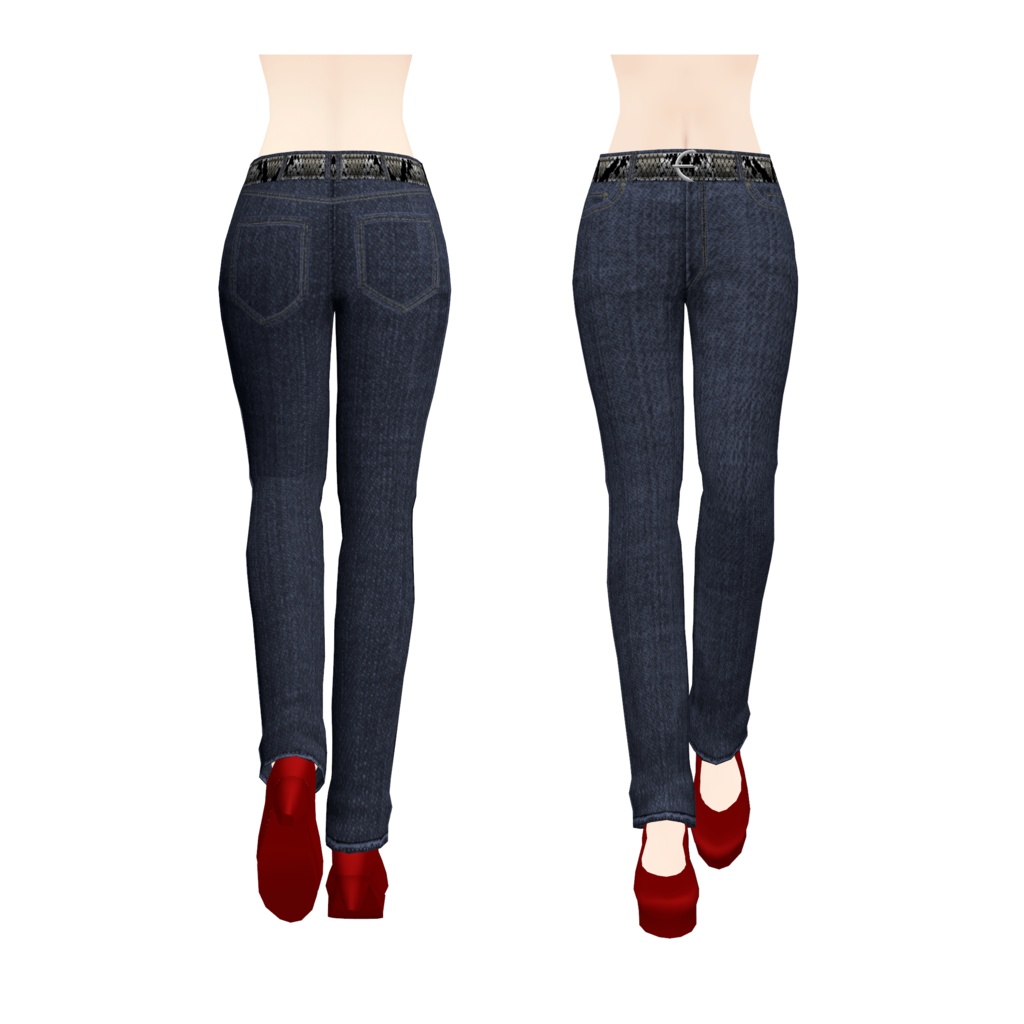 レトロストライプニット