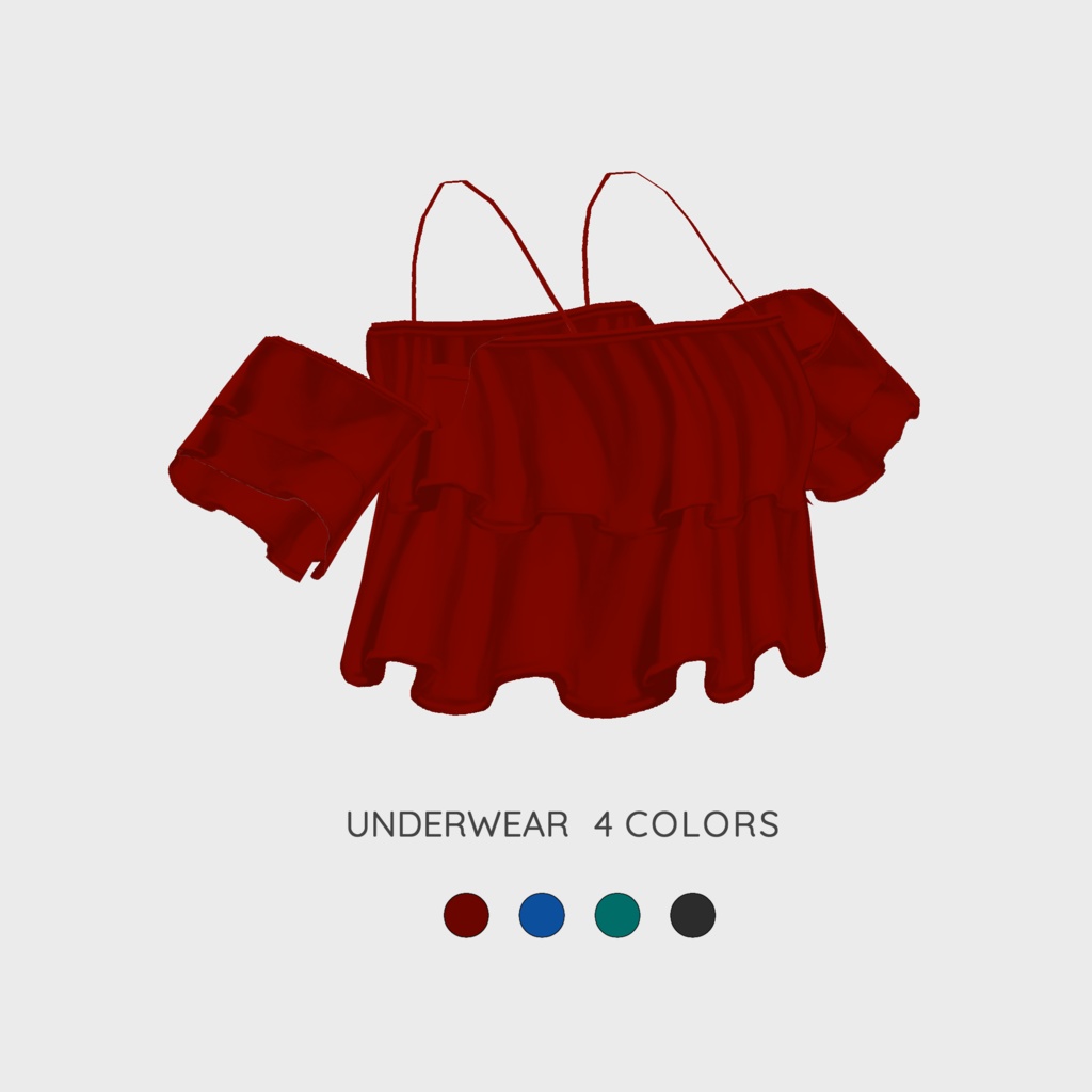 フリルキャミソール